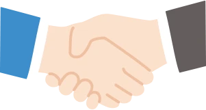 握手のアイコン